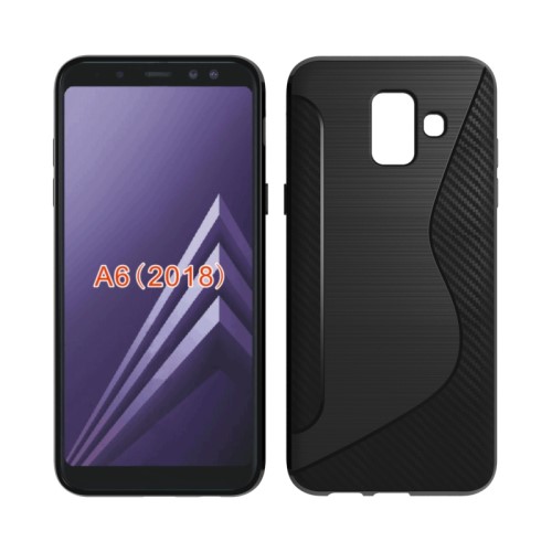 OEM Flexicase Mobilskal till Samsung Galaxy A6 (2018) - Svart