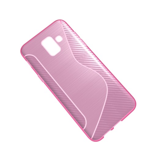 OEM Flexicase Mobilskal till Samsung Galaxy A6 (2018) - Rosa