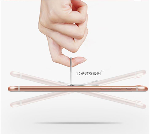 A-One Brand Metal Ringhållare till Mobiltelefon - Svart