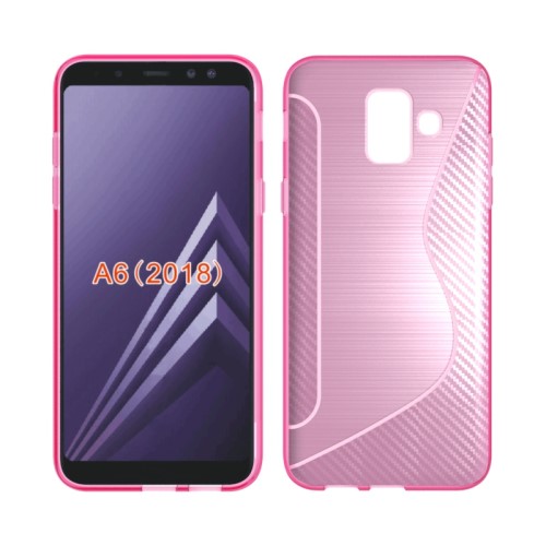 OEM Flexicase Mobilskal till Samsung Galaxy A6 (2018) - Rosa