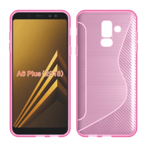 OEM Flexicase Mobilskal till Samsung Galaxy A6 Plus (2018) - Rosa
