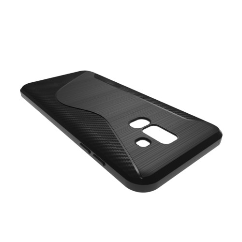 OEM Flexicase Mobilskal Till Samsung Galaxy A6 Plus (2018) - Svart