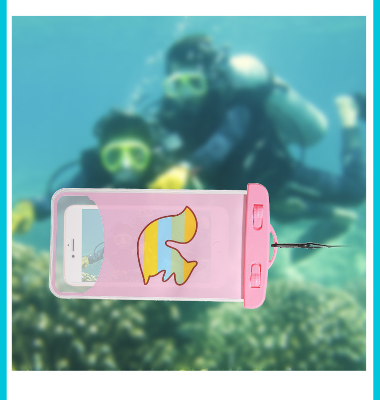 OEM Printed Vattentätt universalt mobilfodral - Giraff