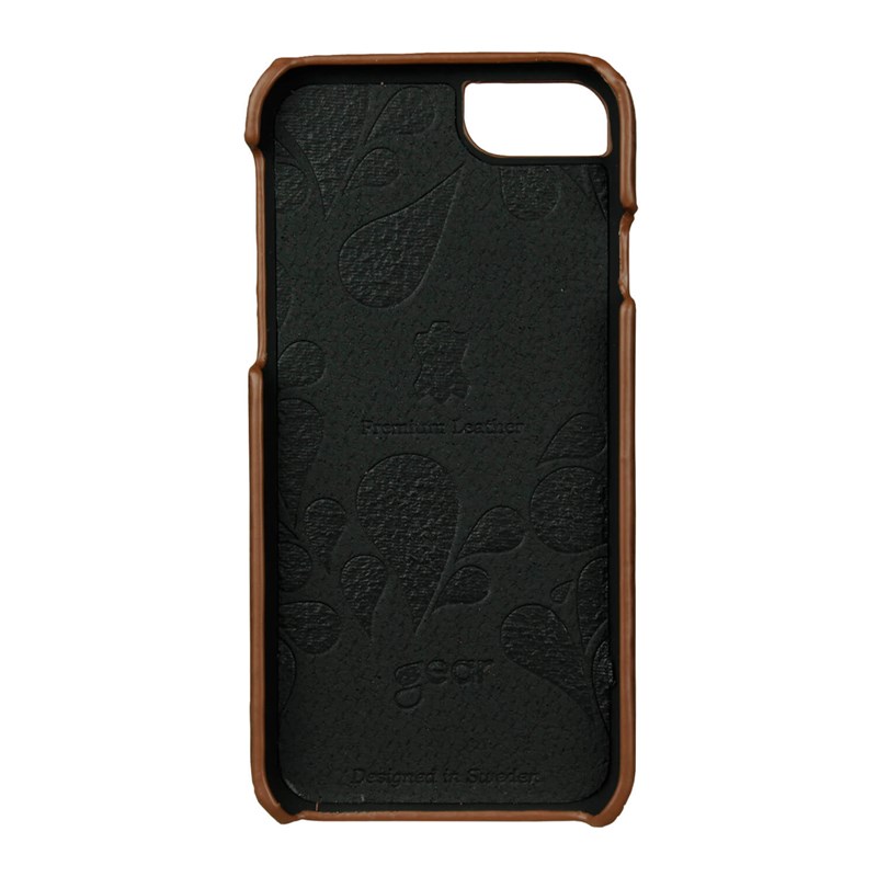 Onsala Onsala Collection mobilskal till iPhone 6/7/8/SE 2020 - Skinn Brun