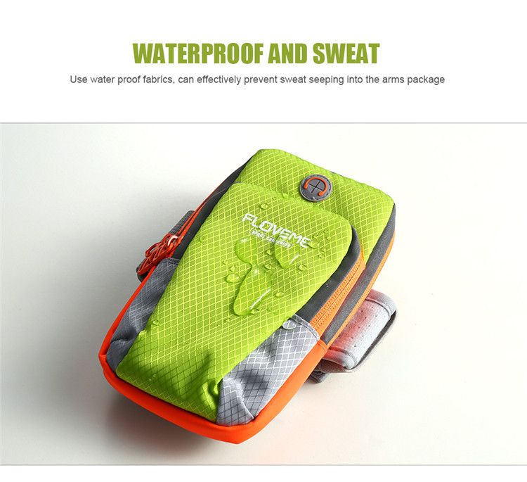 Floveme Floveme universal sportarmbands-väska - Rosa