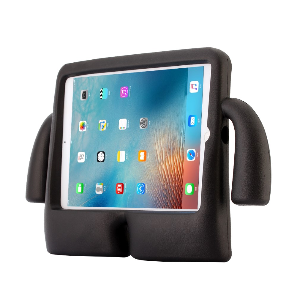 OEM 3D Cartoon skal för iPad 9.7 2017 / iPad Air 2 - Svart