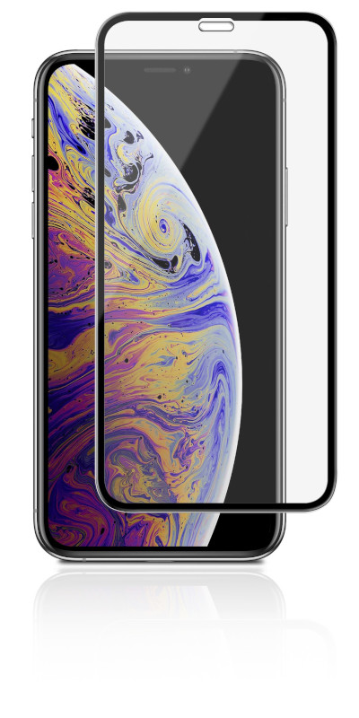 SiGN SiGN Heltäckande Härdat Glas Skärmskydd för iPhone 11 Pro-X-XS + Monteringsram